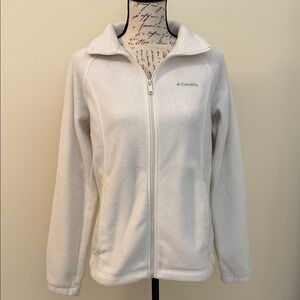 Columbia Ivory Full-Zip Fleece Jacket
